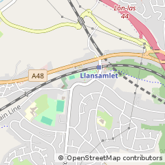 Map of Swansea