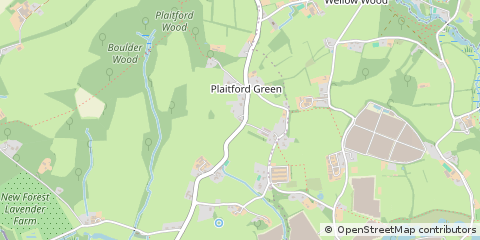 Map of London, Hampshire