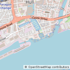 Map of Hull, East Yorkshire