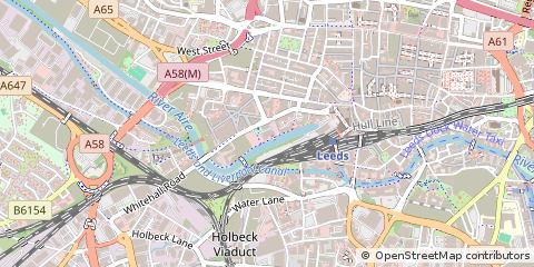 Map of Leeds