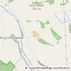 Map of Loughborough, Leicestershire