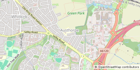 Map of Leeds