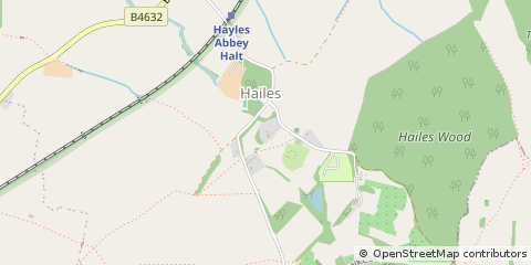 Map of Cheltenham, Glos