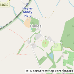 Map of Cheltenham, Glos