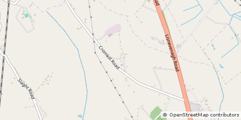 Map of Ballymena, Antrim