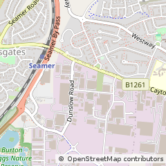 Map of Scarborough, North Yorkshire