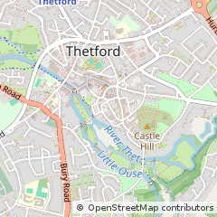 Map of Thetford