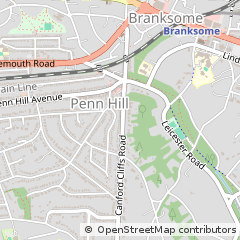 Map of Poole