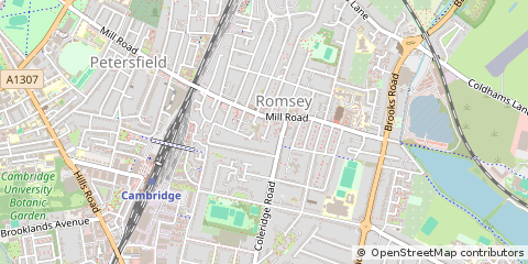 Map of Cambridge