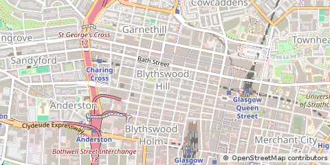Map of Glasgow