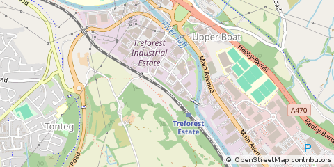 Map of Cardiff