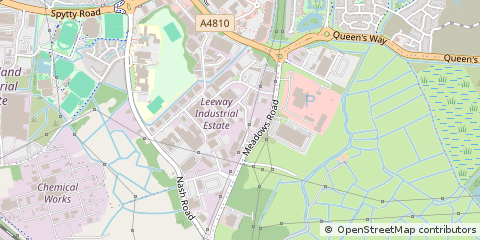 Map of Newport, Gwent