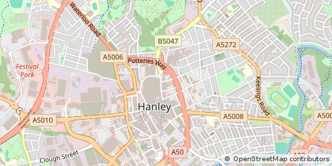 Map of Hanley