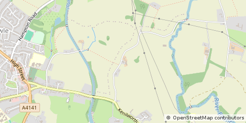 Map of Solihull, West Midlands