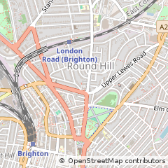 Map of Brighton, East Sussex