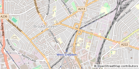 Map of Surrey