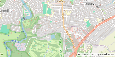 Map of Belfast