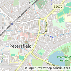 Map of Petersfield, Hampshire
