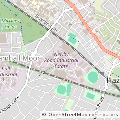 Map of Stockport, Cheshire