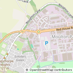 Map of Northampton