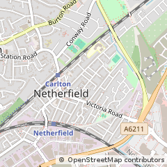 Map of Nottingham