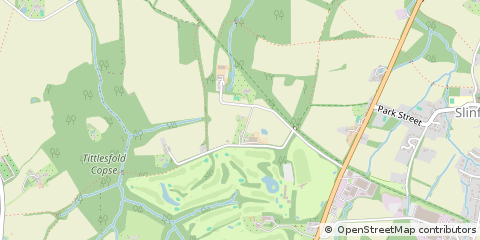 Map of Horsham, West Sussex