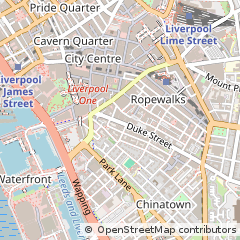 Map of Liverpool