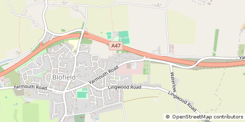 Map of Norwich, Norfolk