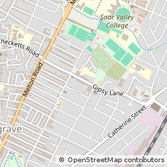 Map of Leicester
