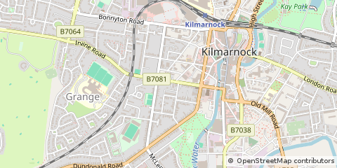 Map of Ayrshire