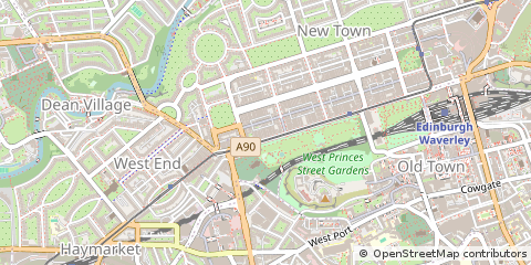 Map of Edinburgh