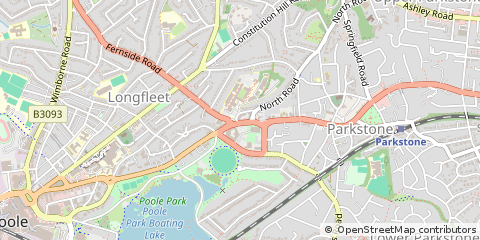 Map of Poole