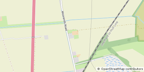 Map of Doncaster, South Yorkshire