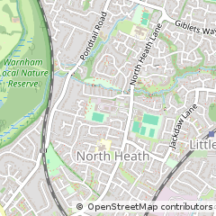 Map of Horsham