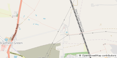 Map of Minshull Vernon, Cheshire