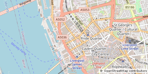 Map of Liverpool