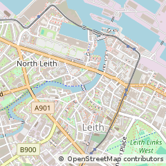 Map of Leith, Edinburgh