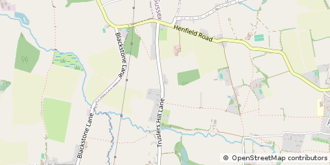 Map of Hassocks, West Sussex
