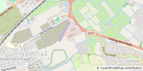 Map of Weston-Super-Mare, Somerset
