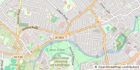 Map of Cambridge