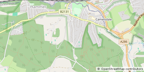 Map of Haslemere