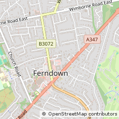 Map of Ferndown