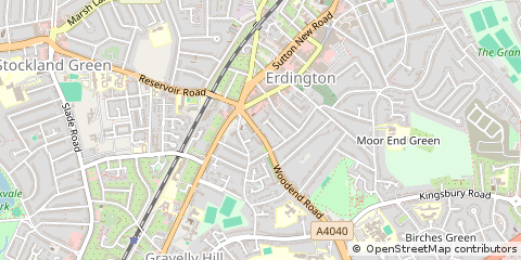 Map of Birmingham