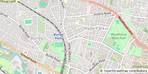 Map of Leeds