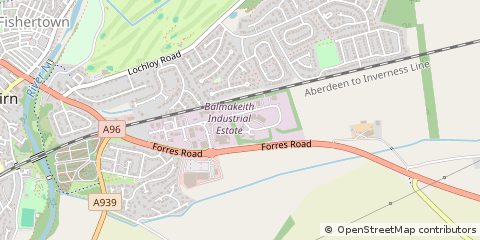Map of Nairn