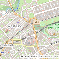 Map of Edinburgh