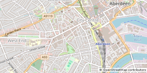 Map of Aberdeenshire