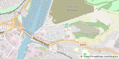 Map of Plymstock, Devon