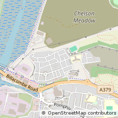 Map of Plymstock, Devon