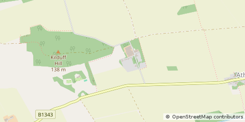 Map of North Berwick, East Lothian